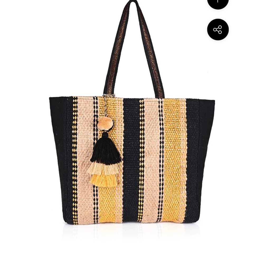 Metallic Tote